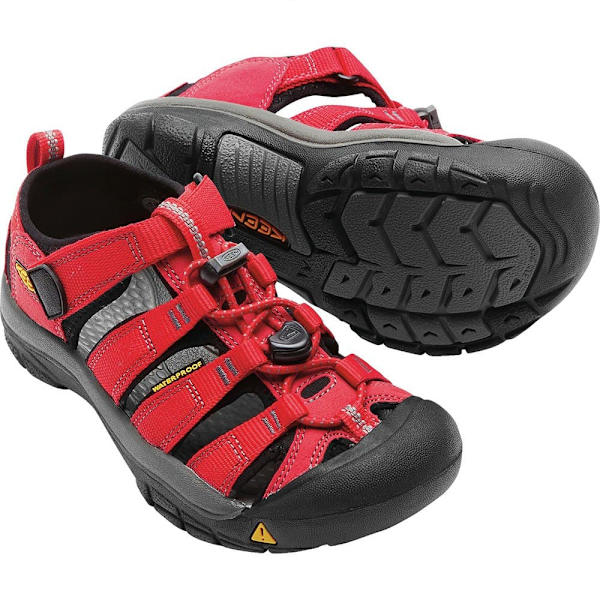 Keen Ungdoms Sandaler Newport H2 Ribbon Röd EU 37