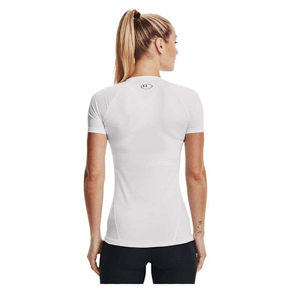 Under Armour Hg Authentics Comp T-shirt Med Korte ærmer Hvid M Kvinde
