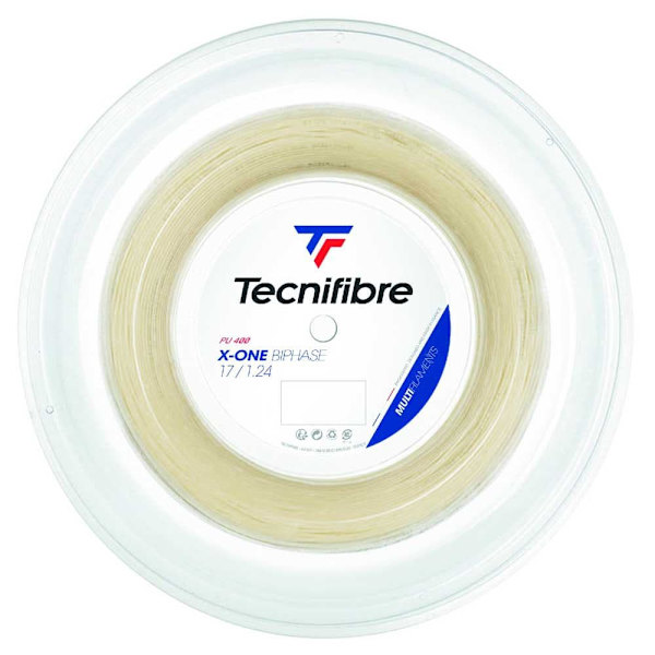 Tecnifibre Tennis Hjulsnor Reel X-one 200 M Transparent 1.24 mm