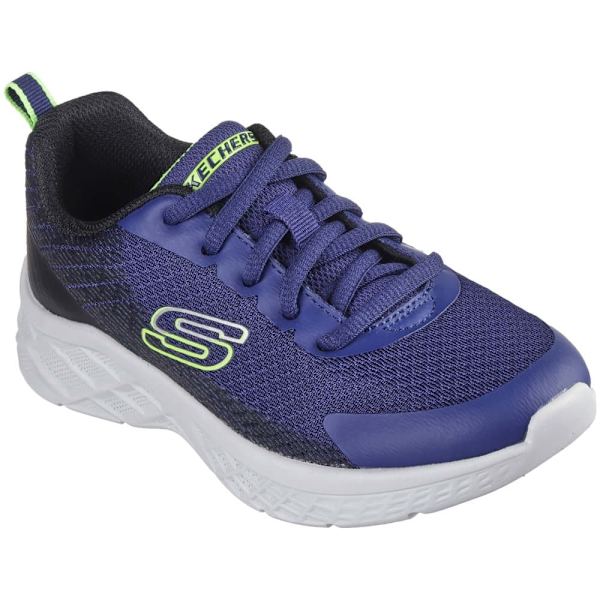 Skechers Microspec Ii Vovrix Sko Blå EU 28 1/2 Dreng