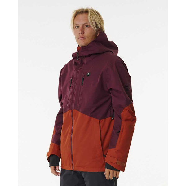 Rip Curl Freerider 20k/20k Jacka Röd M Man