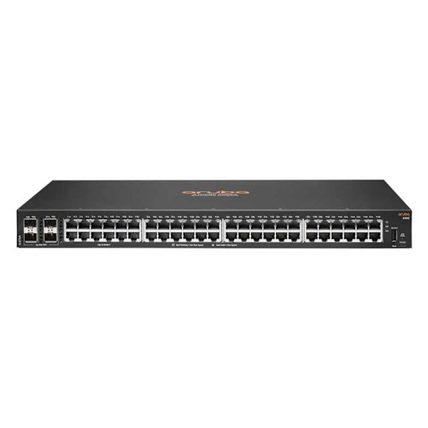 Hpe Växel Aruba 6100 48g 4sfp+ 52 Hamnar Svart