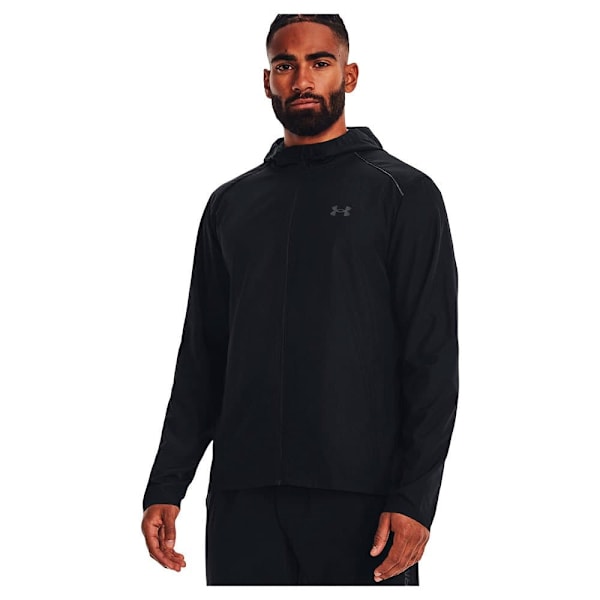 Under Armour Regnjakke Storm Run Sort 2XL Mand