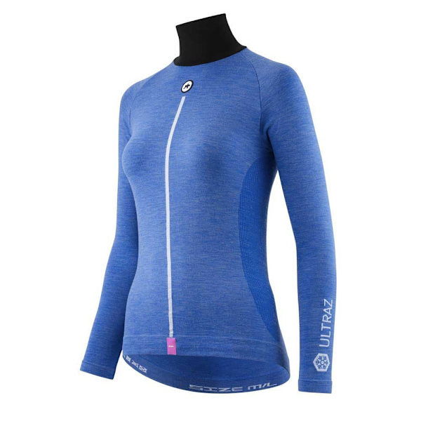 Assos Uz 3/3 P1 Langærmet Baselayer Blå II Kvinde
