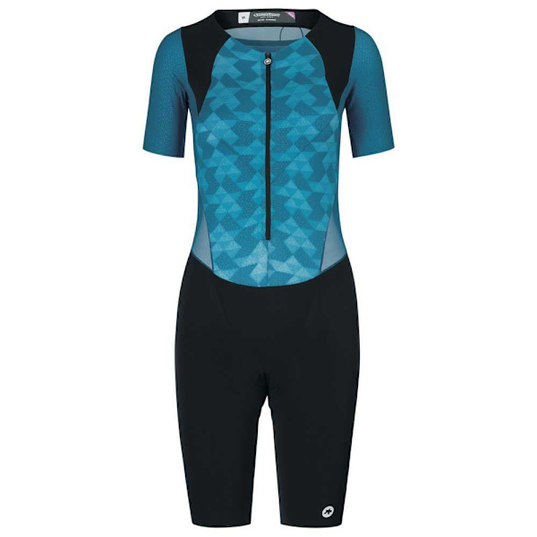 Assos Triator Speed Lyhythihainen Trikoo Sininen,Musta S Nainen