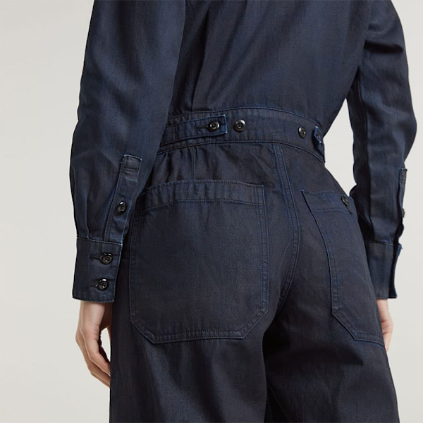 G-star Tailored Wrap Overall Svart M Kvinna