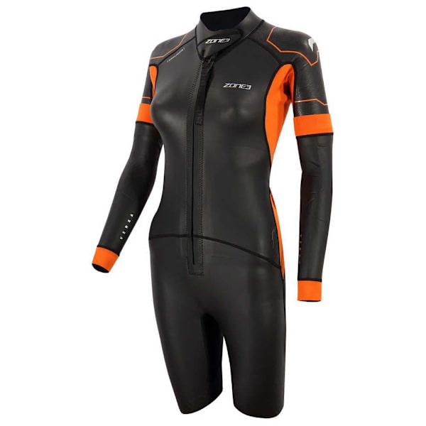 Zone3 Shorty Versa Swimrun Orange,Sort S Kvinde