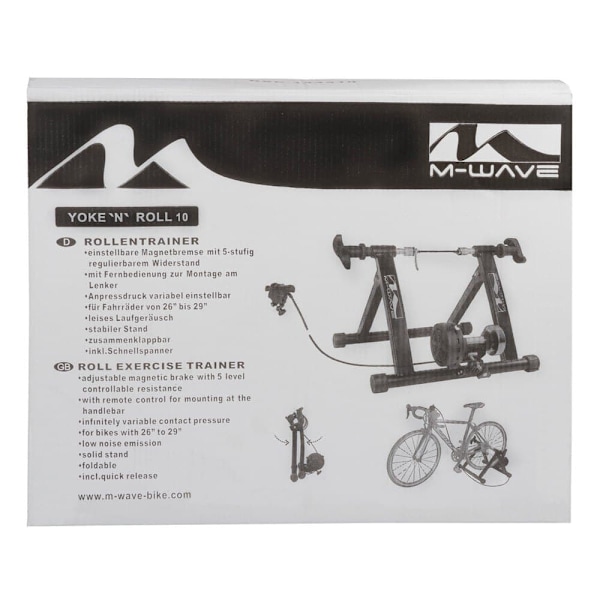 M-wave Turbo Træner Yoke N Roll 10 Sort