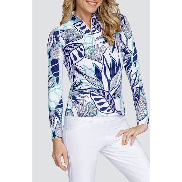 Tail Activewear Shalia Halv Lynlås Langærmet T-shirt  XL
