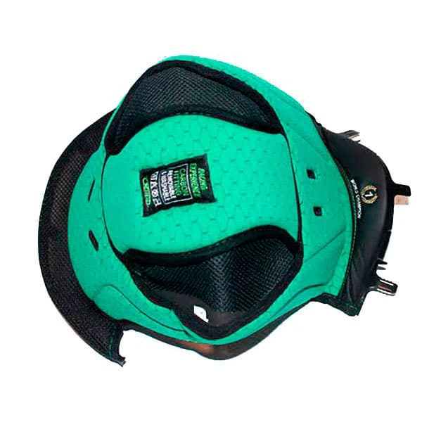 X-lite X-803/ultra Racing Carbon Fitting Liner Pad Grøn XL-2XL