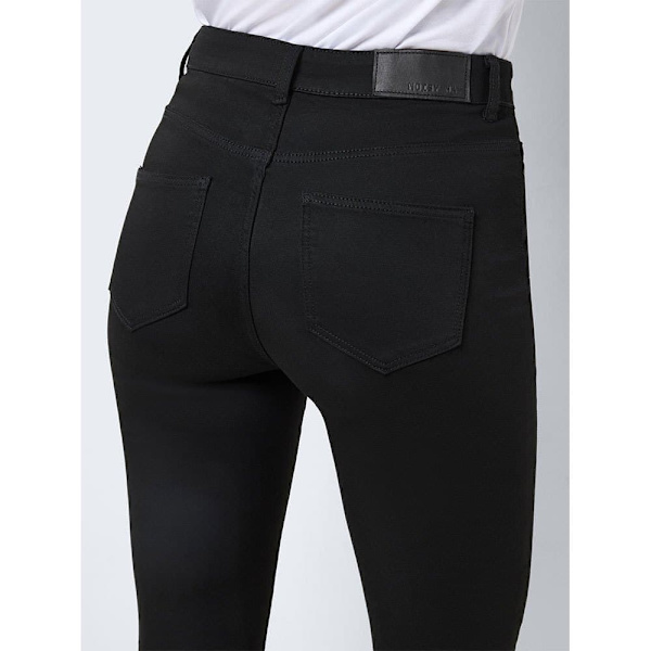 Noisy May Jeans Med Hög Midja Callie Power Sahpe Stretch Fit Blvi308bl Svart 32 / 32 Kvinna