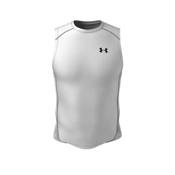 Under Armour Sans Ches T-shirt Vit 2XL Man