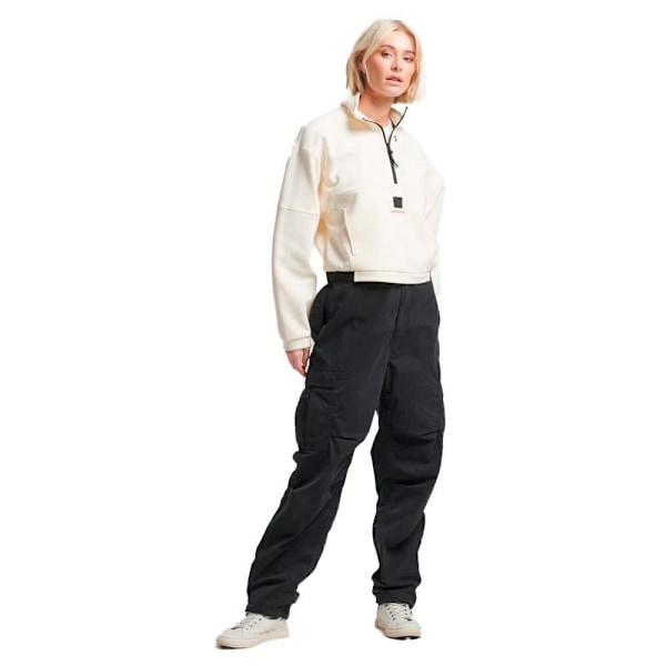 Superdry Tröja Med Halv Dragkedja Code Tech Beige 2XS Kvinna