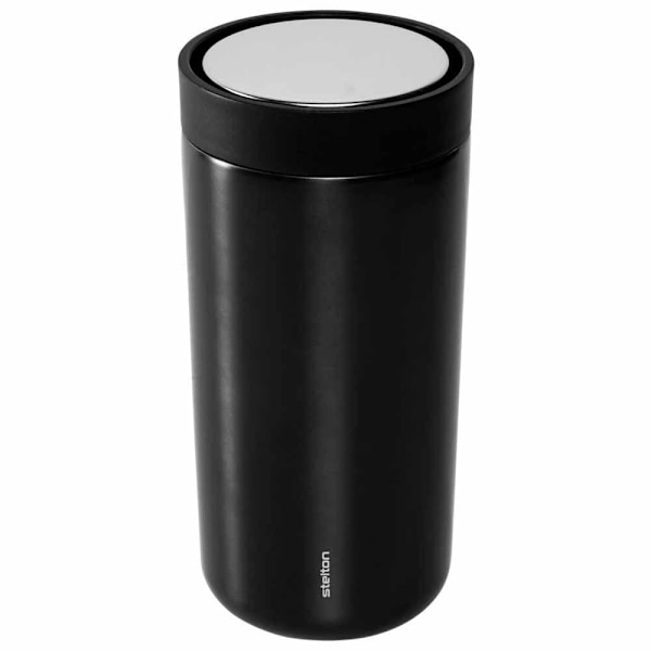 Stelton Termisk Mugg To Go Click 400 Ml Svart