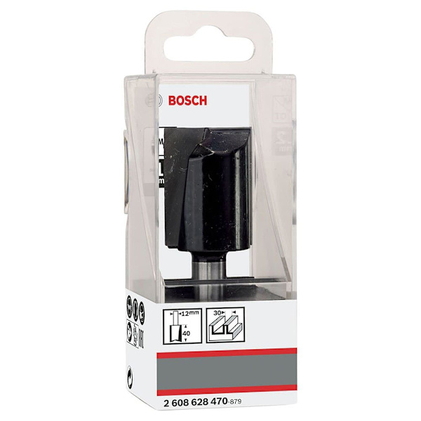 Bosch Professional Spår Router Bit 12x30x81 Mm Silver