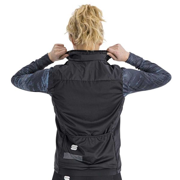 Sportful Gilet Giara Layer Svart M Kvinna