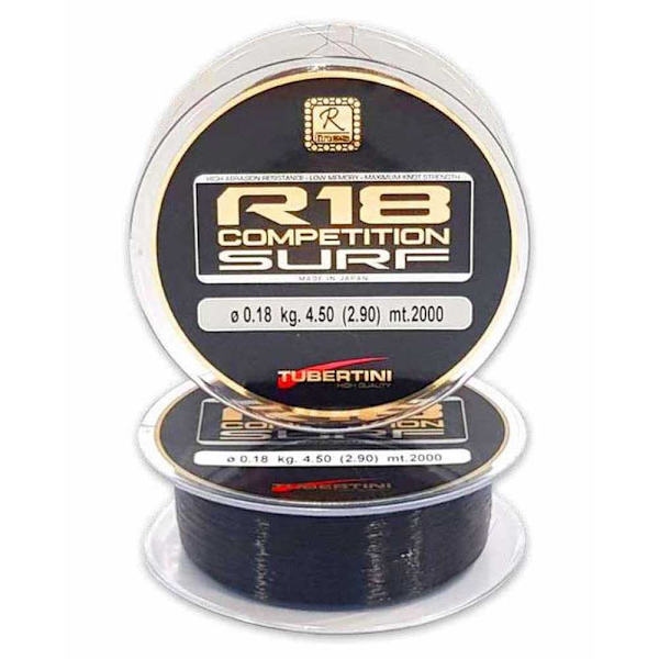 Tubertini Tilspidset Leder R18 Competition Surf 2000 M Transparent 0.140 mm
