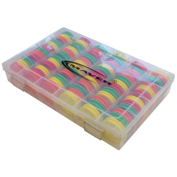 Maver Winders Clear Rig Box 72 Flerfarvet 28 x 17.5 x 4 cm