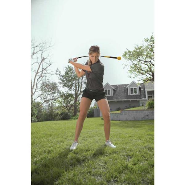 Sklz Swing Training Stick Gold Flex Musta 122 cm