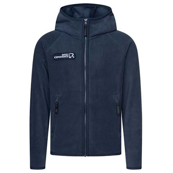 Rock Experience Junior Fleece Med Dragkedja Seward Blå 8 Years