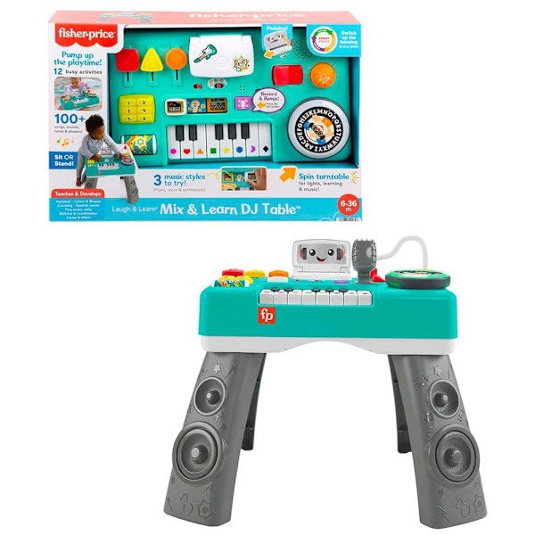 Fisher Price Laugh And Learn Table Mixtures Dj Hopeinen