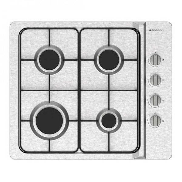 Aspes Ag4600x Gaskomfur 4 Blus Rustfrit stål