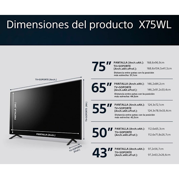 Sony Tv Kd43x75wlpaep 43´´ 4k Led Oranssi Europe PAL