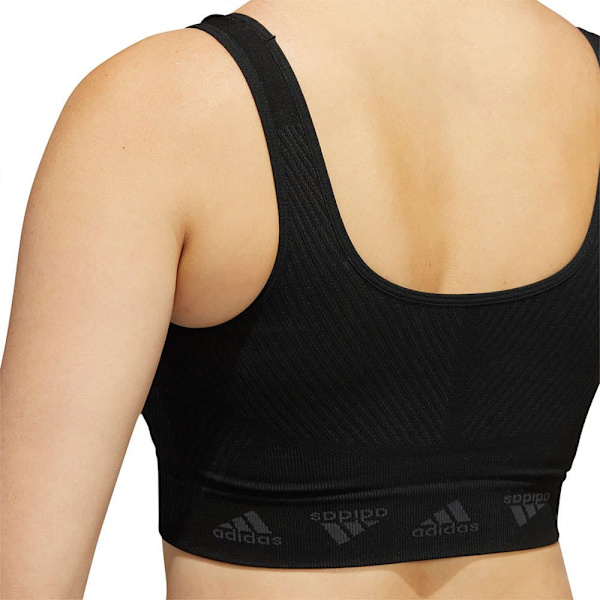 Adidas Sports -bh Aeroknit Sort XS Kvinde