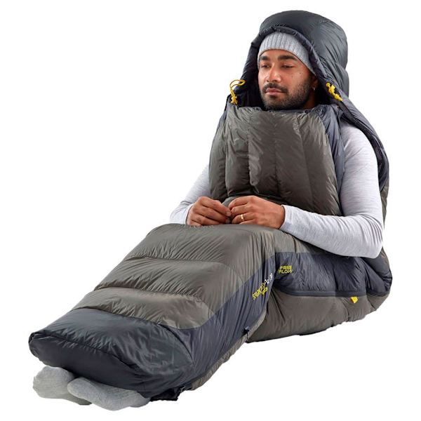 Sea To Summit Sovepose Spark Pro-9°c Grå Long / Left Zipper