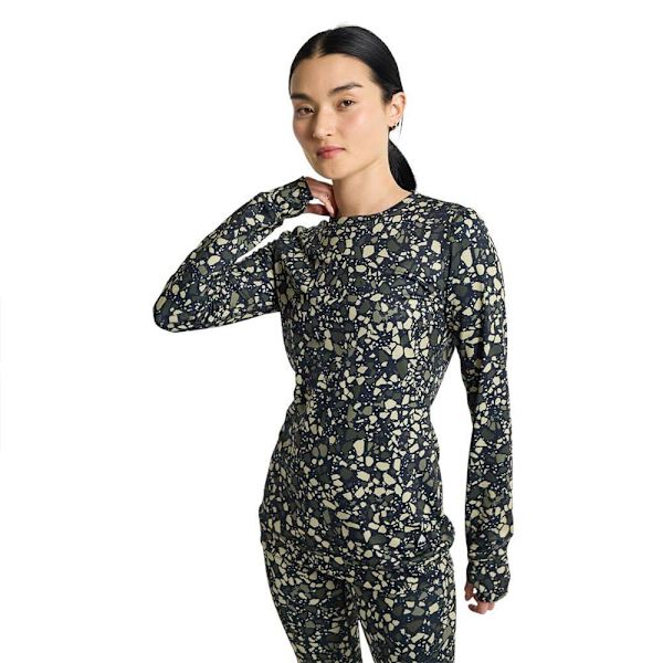 Burton Midweight Langærmet Baselayer Grøn XS Kvinde