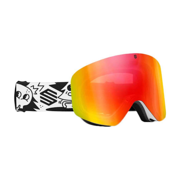 Siroko Skibriller Gx Hvid Red Mirror/CAT2
