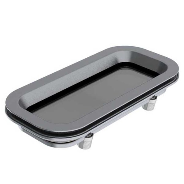 Vetus Aluminium Port Pz621 A1 Sort 368 x 179 mm
