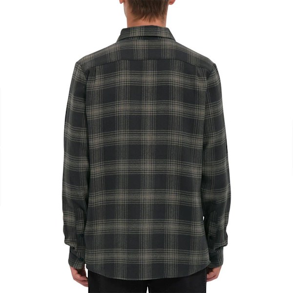 Volcom Tone Stone Skjorte Med Lange ærmer Grå S Mand