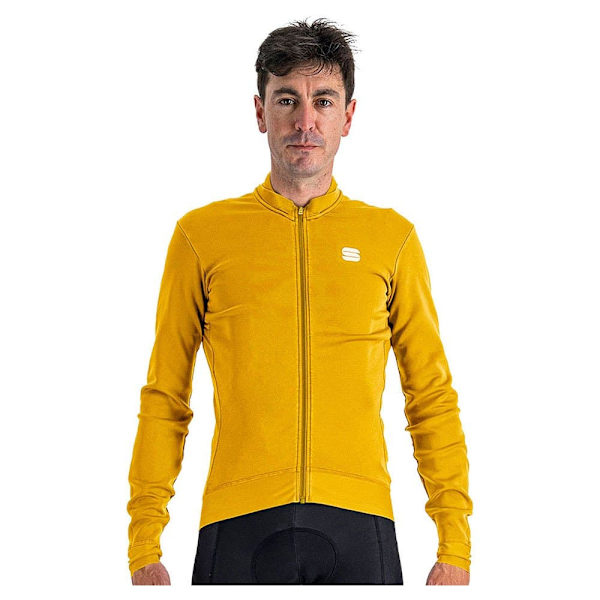Sportful Monocrome Thermal Långärmad Trikå Gul L Man