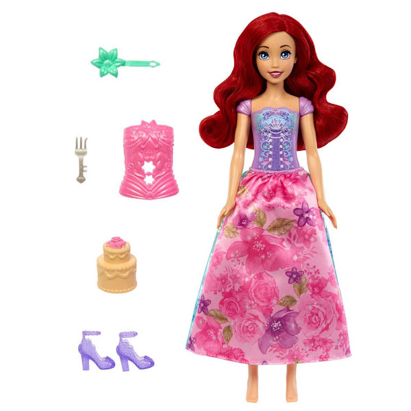 Disney Princess Frozen Ariel Spin And Reveal-docka