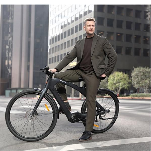 Kulfiber City Elcykel ENGWE MAPFOUR N1 PRO, 250W midtermotor, 80Nm drejningsmoment