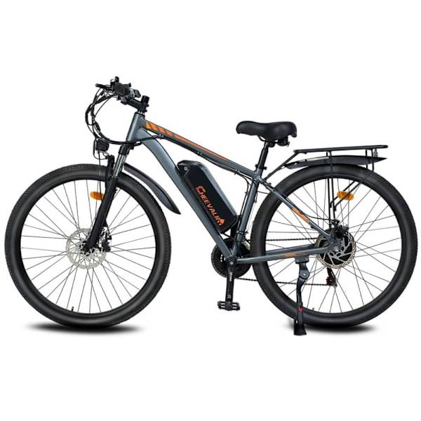 Elcykel för vandring CHEEVALRY C29, 48V 750W motor, 21 växlar, grå