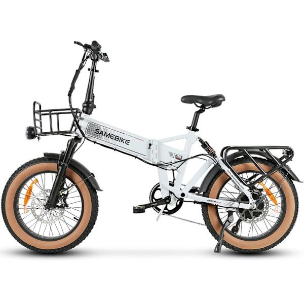 Sähkömaastopyörä SAMEBIKE XWLX09-II, moottori 1000 W, akku 48 V 15 Ah, kokoontaitettava