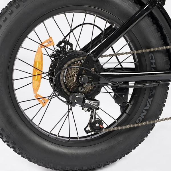Sähköpyörä aikuisille Ridstar Q20 Min 1000W paksurenkainen maastopyörä