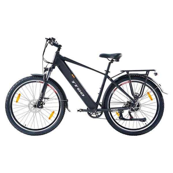 Elcykel TTGO M300, 250W momentsensor, 36V 20Ah, 27,5" til pendling og fritid