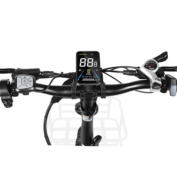 Sähkömaastopyörä SAMEBIKE XWLX09-II, moottori 1000 W, akku 48 V 15 Ah, kokoontaitettava