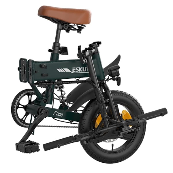 ESKUTE F200 14" Mini Foldbar Elcykel 250W Motor 36V 7.8Ah Batteri