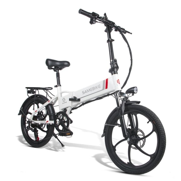 Bærbar foldbar elcykel Samebike 20LVXD30, motor 48V 350W, 20"