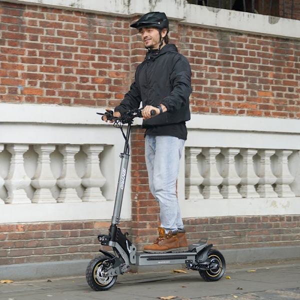 Sammenklappelig elektrisk løbehjul iENYRID S1, 800W 48V 15Ah, 10" offroad-dæk
