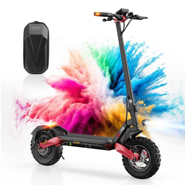 Maastosähköpotkulauta iSinwheel T8 - 10" - 1200W 42V 15Ah - Sovellusohjaus