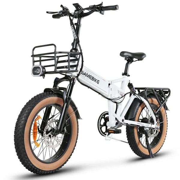 Sähkömaastopyörä SAMEBIKE XWLX09-II, moottori 1000 W, akku 48 V 15 Ah, kokoontaitettava