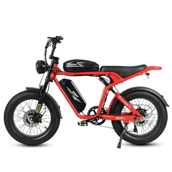 Elcykel SAMEBIKE M20-III, Motor 2000W, 48V 36Ah Dubbelbatteri