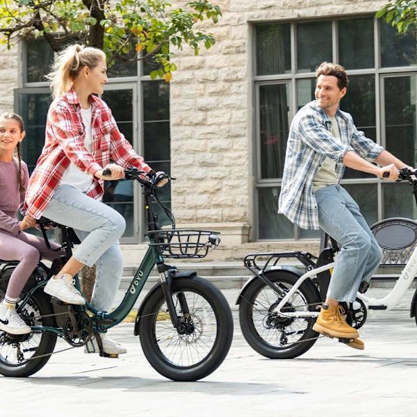 Elcykel DYU C9, cyklbar, 48V 250W motor, 15.6Ah batteri