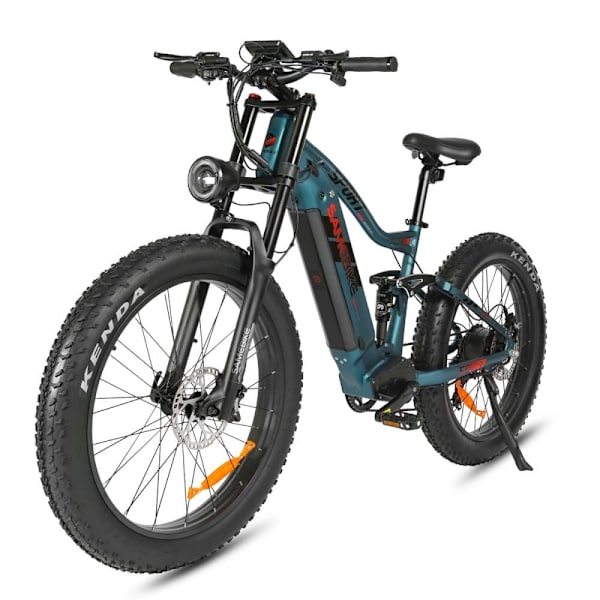 Sähköpyörä maastoon SAMEBIKE RSA08-II, moottori 1000 W, maks. 45 km/h