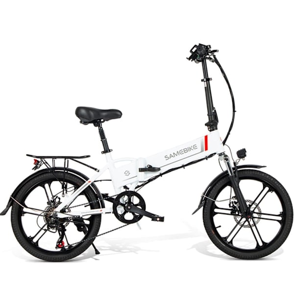 Hopfällbar elektrisk vandringscykel Samebike 20LVXD30-II, motor 350W, 20", 48V 10,4Ah batteri